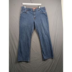 Santana‎ Mens Straight Leg Blue Denim Jeans  Size 36